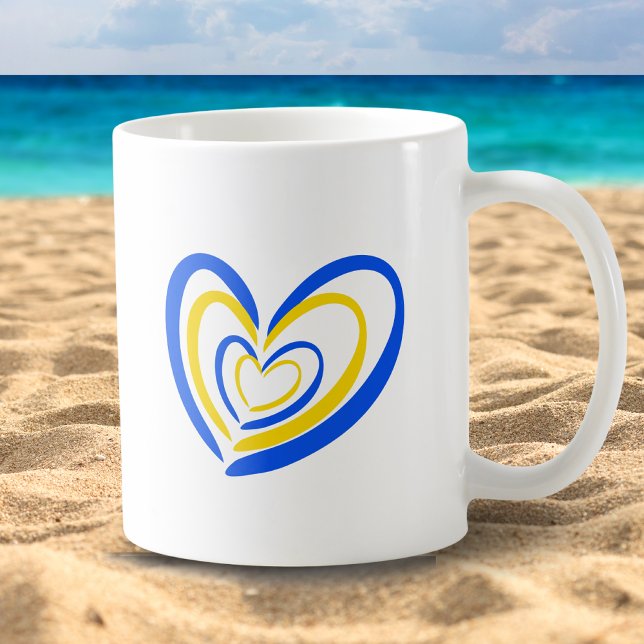 Taza De Café Inspiración de Ucrania en la guerra contra la paz  (Subido por el creador)