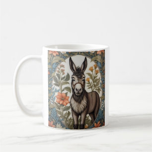 Taza De Café Inspiración del granjero Donkey William Morris