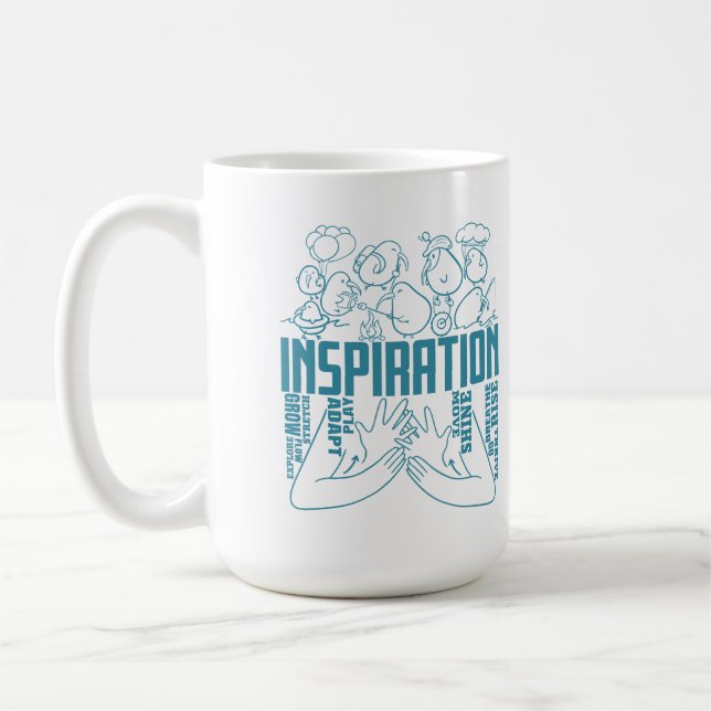 Taza De Café Inspiración - Diseño ASL (Izquierda)