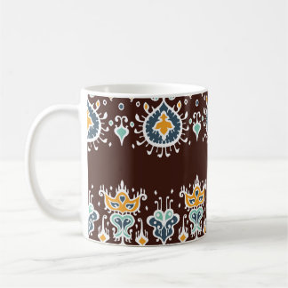 Taza De Café Inspiración Ikat: Elegancia Oriental