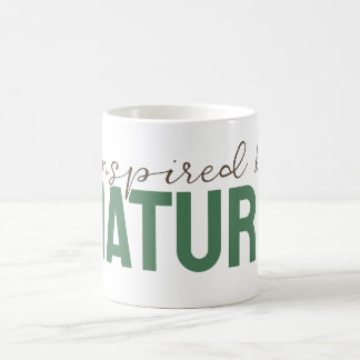 taza de café inspirada en la naturaleza 