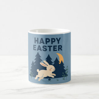 Taza de café inspirada en Pascua estética
