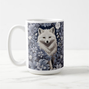 Taza De Café Inspirado el precioso Fox del Ártico William Morri
