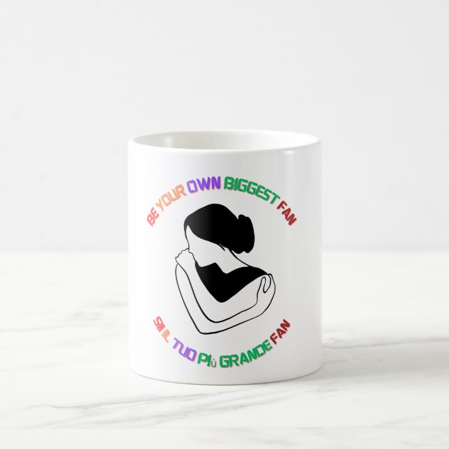 Taza De Café Inspirador de amor propio (Centro)
