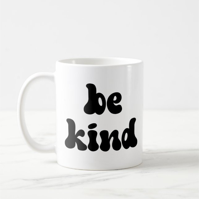 Taza De Café Inspirador de ser amable (Izquierda)