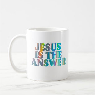 Taza De Café Inspirador- Jesús es la respuesta