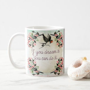 Taza De Café Inspirador Si Sueñas Que Es Acuarela
