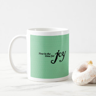 Taza De Café Inspirador y colorido Joy coffee mug