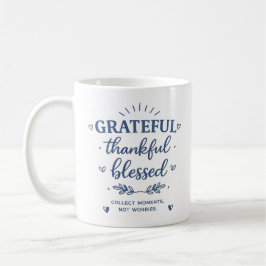 Taza De Café Inspiradora Agradecida Agradecida Ben
