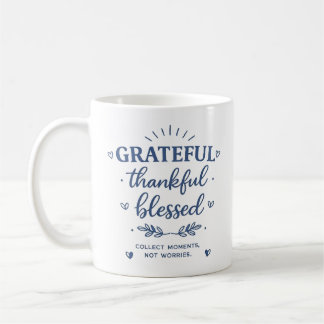 Taza De Café Inspiradora Agradecida Agradecida Ben