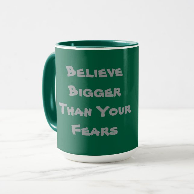 Taza de café inspiradora de confianza (Anverso izquierdo)