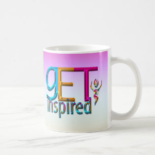 Taza De Café Inspirarse ~ Neon