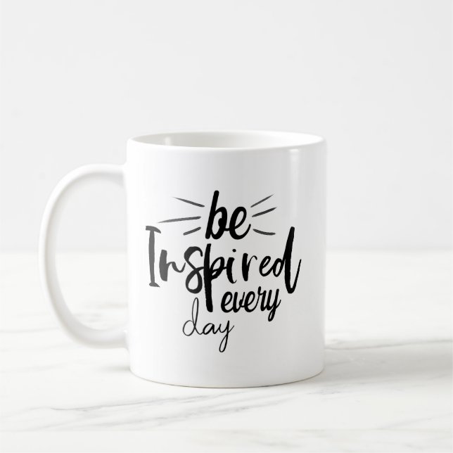 Taza De Café Inspirarse todos los días (Izquierda)