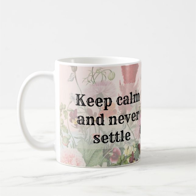 Taza De Café Inspirational and gratitude quote (Izquierda)