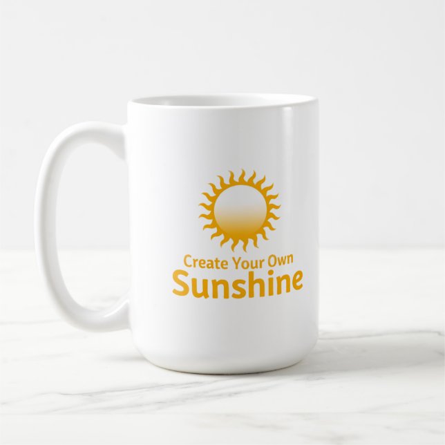 Taza De Café Inspirational Your Sunshine Mug (Izquierda)