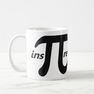 Taza De Café Inspire el símbolo inspirador del pi