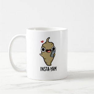 Taza De Café Insta-yam Funny Social Media Veggie Pun