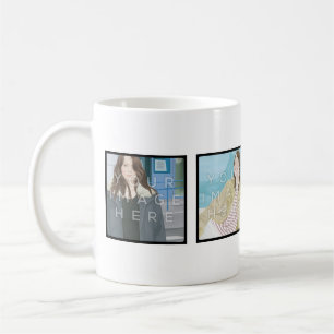 Taza De Café Instagram 4 diseños personalizados foto de la taz