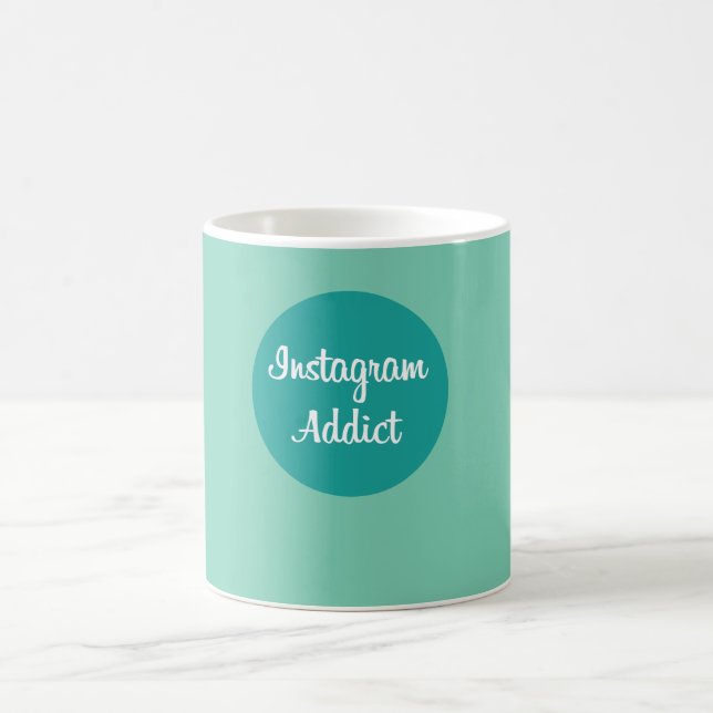 Taza De Café Instagram addict mug (Centro)