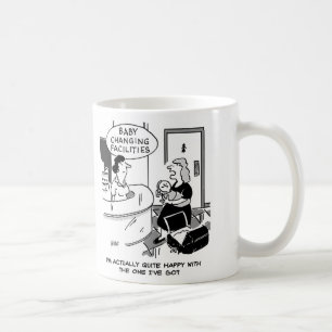 Taza De Café Instalaciones para el cambio de bebé en una tienda