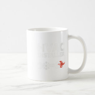 Taza De Café Instalador Hvac Funny Hvac Técnico F