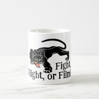 Taza De Café Instinto de supervivencia ¿Luchar, huir o filmar?