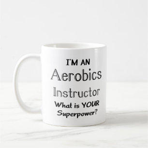 Taza De Café instructor de aeróbic