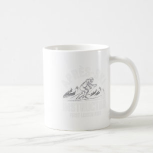 Taza De Café Instructor de Apres Ski Esquí Snowboard Esquiador