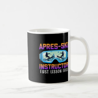 Taza De Café Instructor de Après-ski Primera Lección Gratis Div