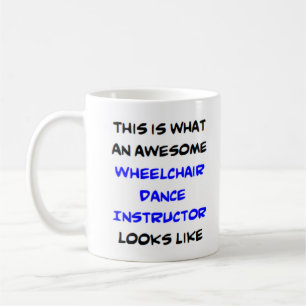 Taza De Café instructor de baile en silla de ruedas, impresiona