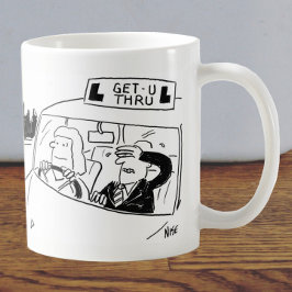 Taza De Café Instructor de conducción o Personalizado examinado