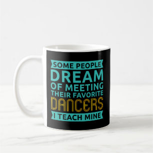 Taza De Café Instructor de danza bailarina