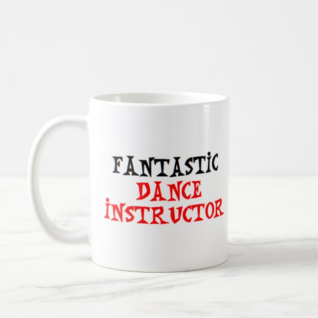Taza De Café instructor de danza, fantástico (Izquierda)