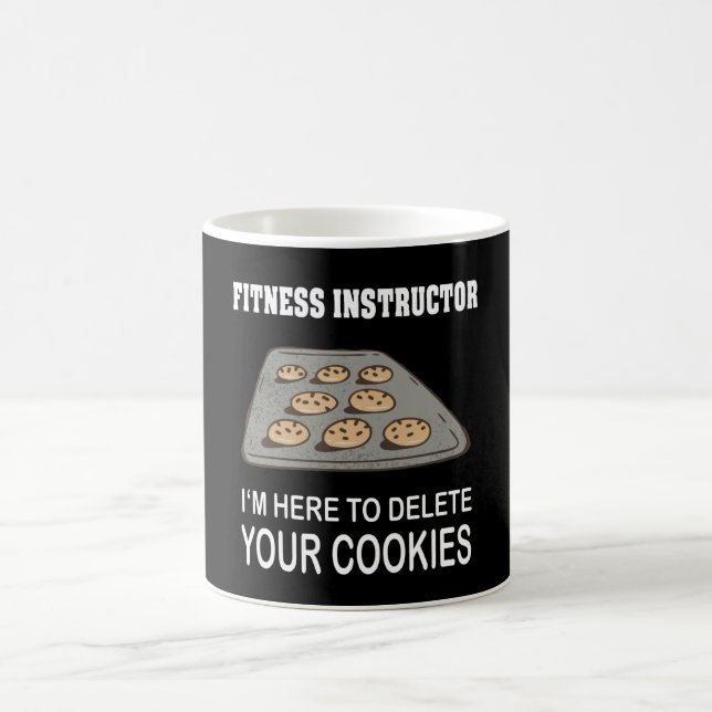 Taza De Café Instructor de fitness (Centro)