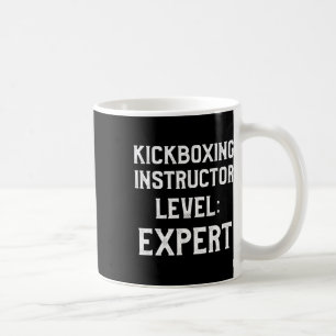 Taza De Café Instructor de Kickboxing Entrenamiento de Kick Box