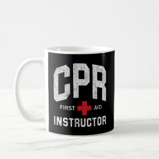 Taza De Café Instructor De La Cpr First Aid