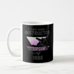 Taza De Café Instructor de vuelo de pistón superior