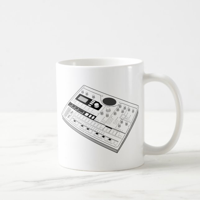 Taza De Café Instrumento de música de Korg Electribe emx1 (Derecha)