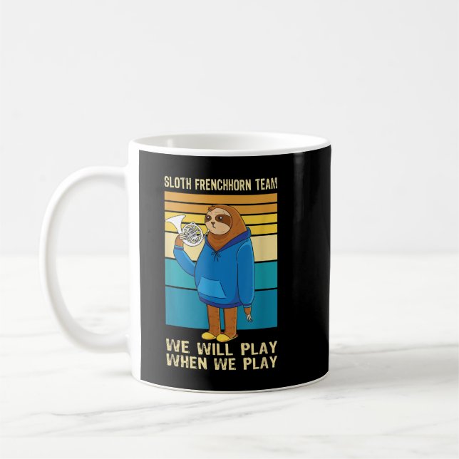 Taza De Café Instrumento del Cuerno Francés104 (Izquierda)