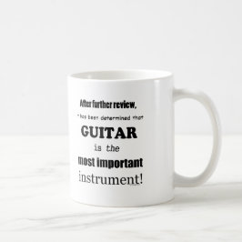 Taza De Café Instrumento más importante de guitarra