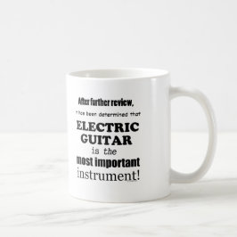 Taza De Café Instrumento más importante de guitarra eléctrica