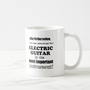 Taza De Café Instrumento más importante de guitarra eléctrica