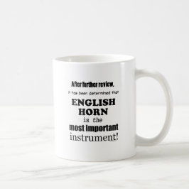 Taza De Café Instrumento más importante del Cuerno de Inglés