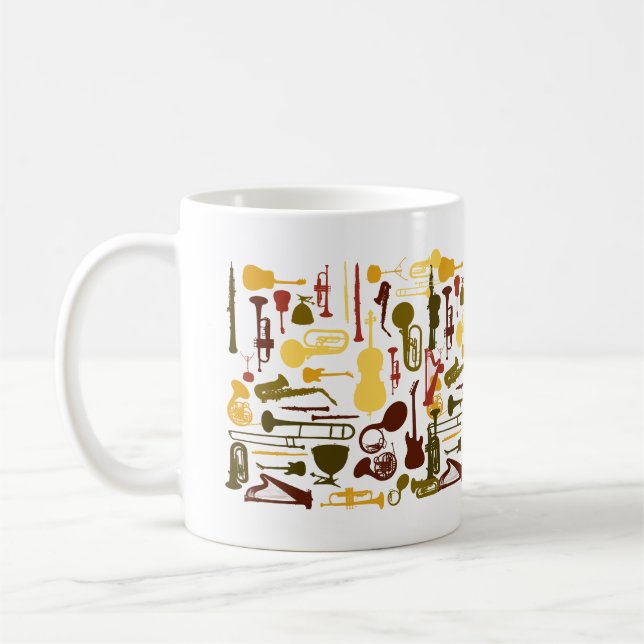 Taza De Café Instrumentos de música (Izquierda)