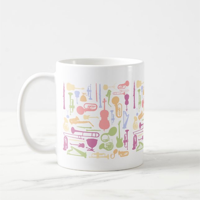 Taza De Café Instrumentos de música (Izquierda)