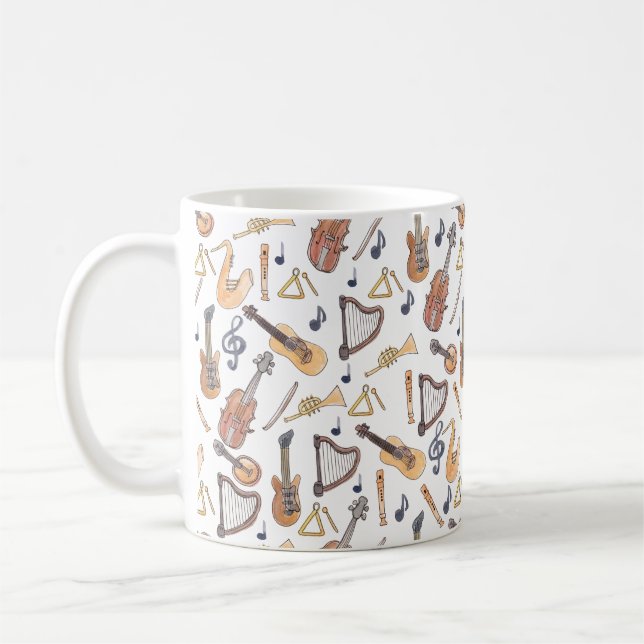 Taza De Café Instrumentos musicales (Izquierda)