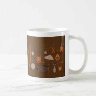 Taza De Café Instrumentos musicales de la secuencia