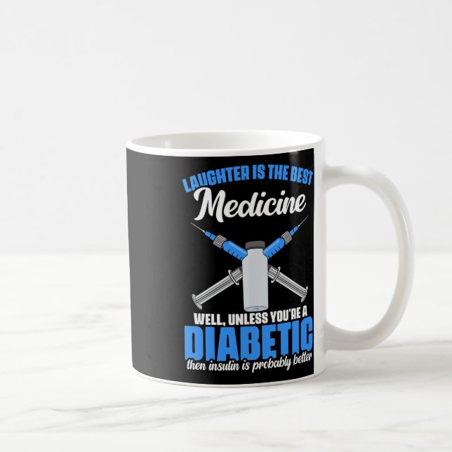 Taza De Café Insulina diabética Guerrero de la diabetes Awarene (Derecha)