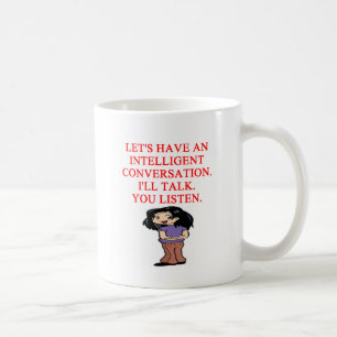 Taza De Café insulto que habla