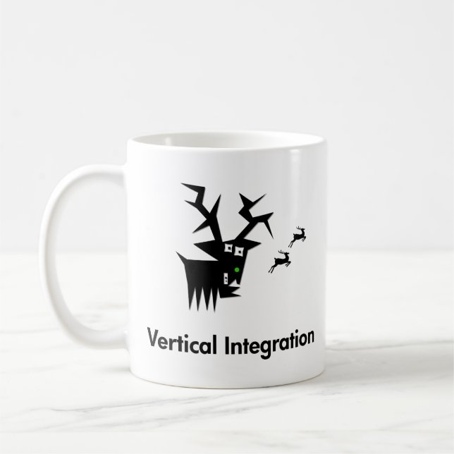 Taza De Café Integración vertical de Deer (Izquierda)